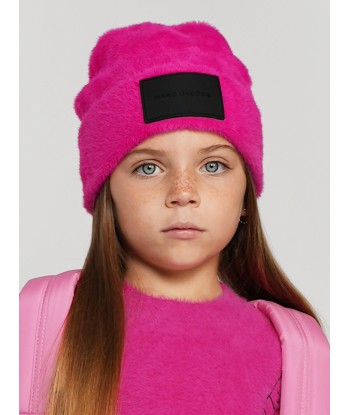 MARC JACOBS Girls Logo Beanie Hat in Pink les ligaments