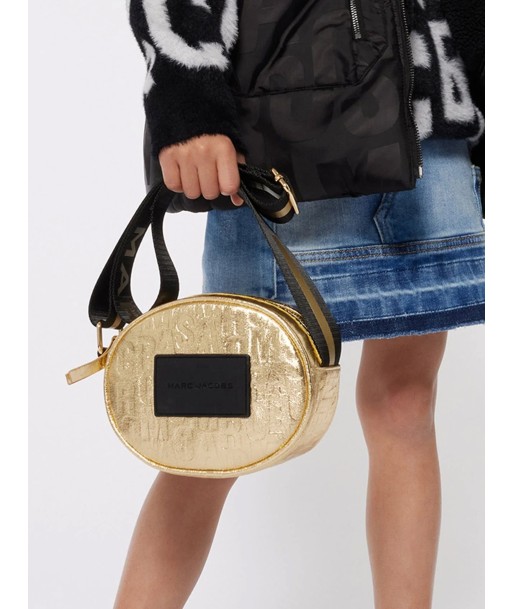 MARC JACOBS Girls Metallic Crossbody Bag in Gold (16.5cm) vente chaude votre 