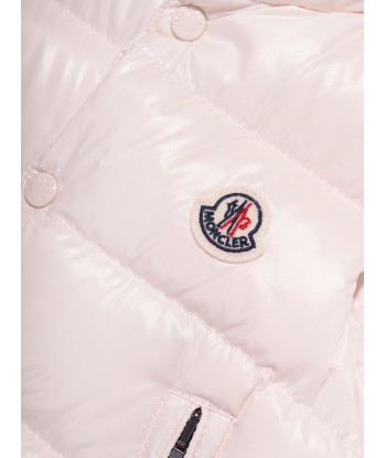 Moncler Enfant Baby Girls Down Padded Bernard Gilet in Pink Comparez et commandez 