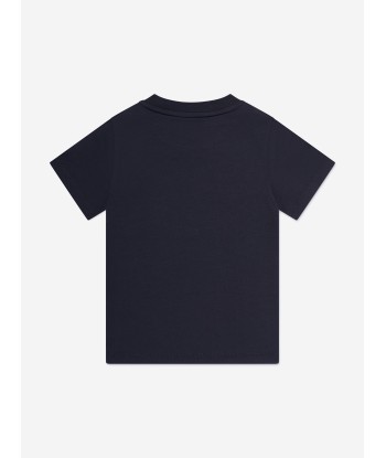 Moncler Enfant Baby Boys Logo T-Shirt in Navy livraison gratuite