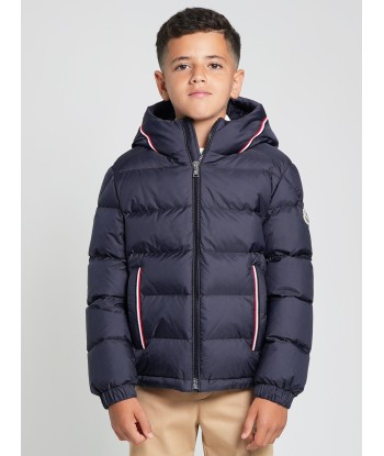 Moncler Enfant Boys Down Padded Merary Jacket in Navy pour bénéficier 