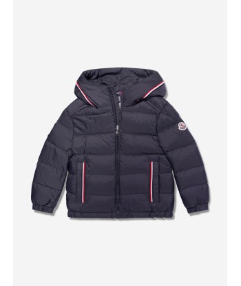 Moncler Enfant Boys Down Padded Merary Jacket in Navy pour bénéficier 