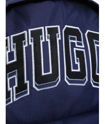 Hugo Boys Logo Backpack in Blue (39cm) Livraison rapide