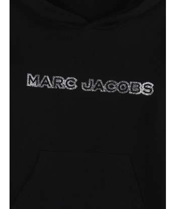 MARC JACOBS Girls Hooded Sweater Dress in Black Par le système avancé 