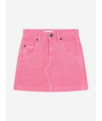 MARC JACOBS Girls Jacquard Logo Skirt in Pink pas cheres