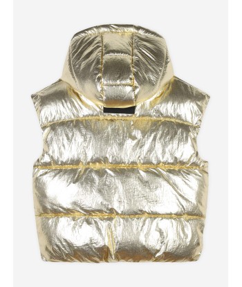 MARC JACOBS Girls Padded Gilet in Gold vente chaude votre 