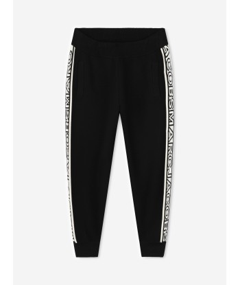 MARC JACOBS Kids Logo Trim Joggers in Black france