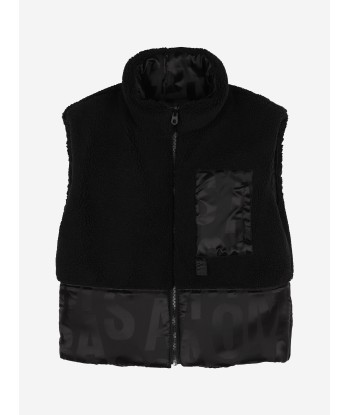 MARC JACOBS Kids Reversible Puffer Gilet in Black de France