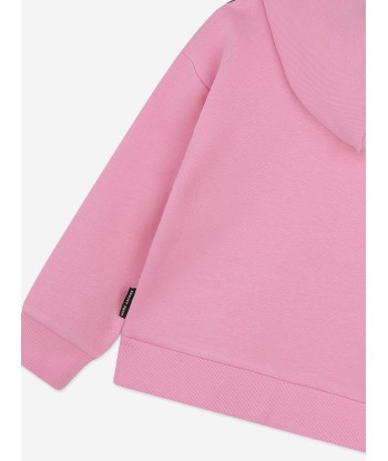 MARC JACOBS Girls Snapshot Bag Print Hoodie in Pink pas cher chine