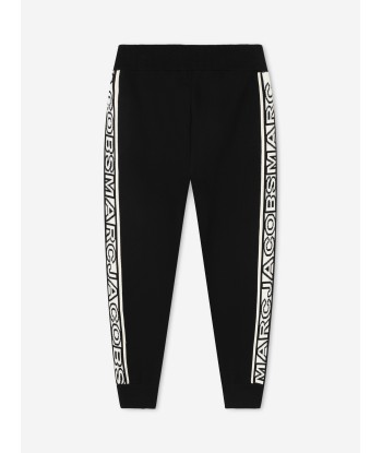 MARC JACOBS Kids Logo Trim Joggers in Black france