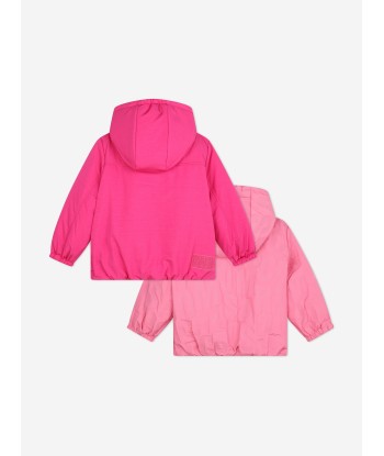 MARC JACOBS Girls Reversible Puffer Jacket in Pink Fin de série