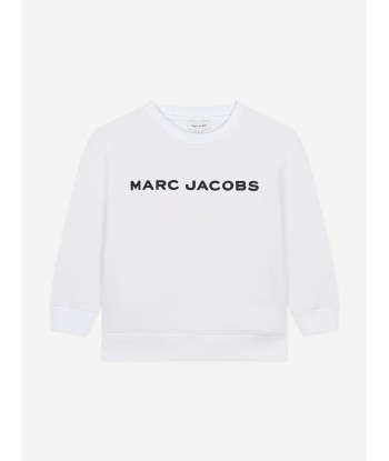 MARC JACOBS Kids Logo Sweatshirt in White suggérées chez