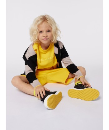 MARC JACOBS Kids Logo T-Shirt in Yellow Par le système avancé 