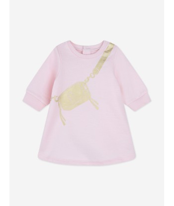 MARC JACOBS Baby Girls Snapshot Bag Sweater Dress in Pink prix