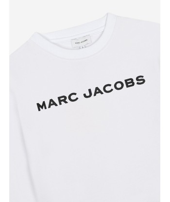 MARC JACOBS Kids Logo Sweatshirt in White suggérées chez