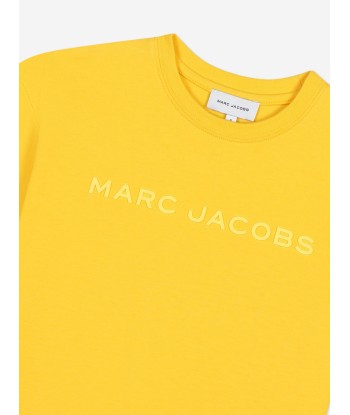 MARC JACOBS Kids Logo T-Shirt in Yellow Par le système avancé 