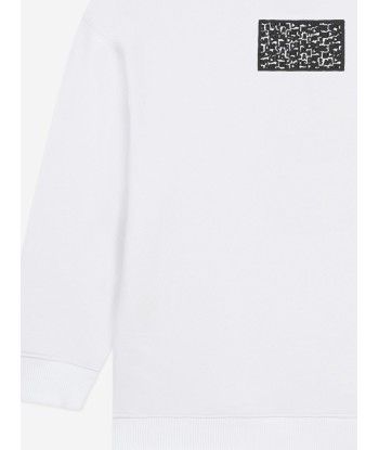 MARC JACOBS Kids Logo Sweatshirt in White suggérées chez