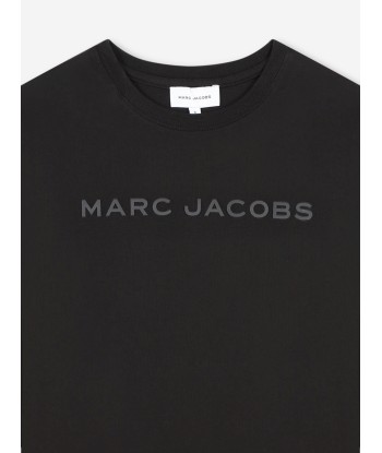 MARC JACOBS Kids Long Sleeve Logo T-Shirt n Black les muscles