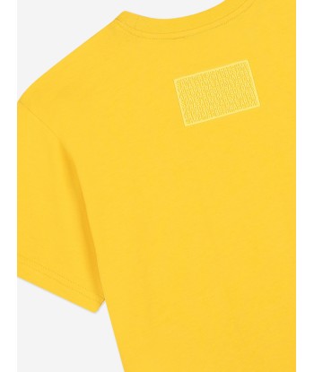 MARC JACOBS Kids Logo T-Shirt in Yellow Par le système avancé 