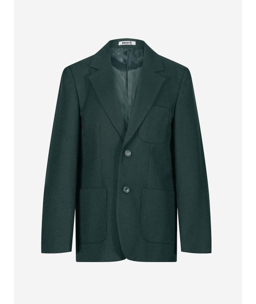 Zeco Boys School Eco-Blazer in Green de technologie