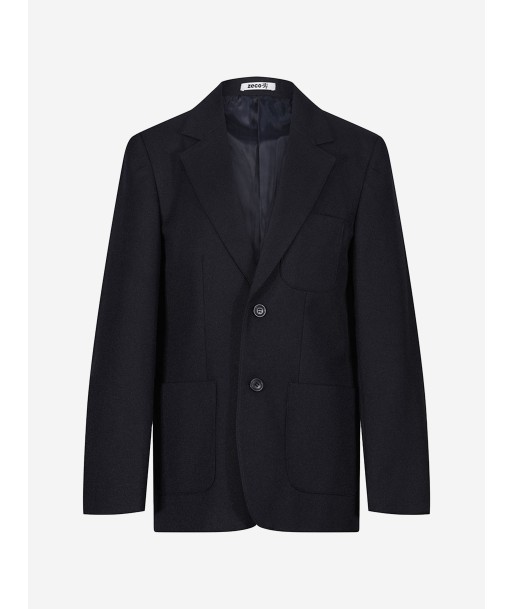 Zeco Kids School Blazer in Black Véritable concentré