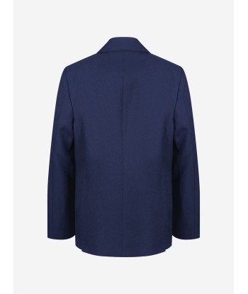 Zeco Boys School Eco-Blazer in Blue Véritable concentré