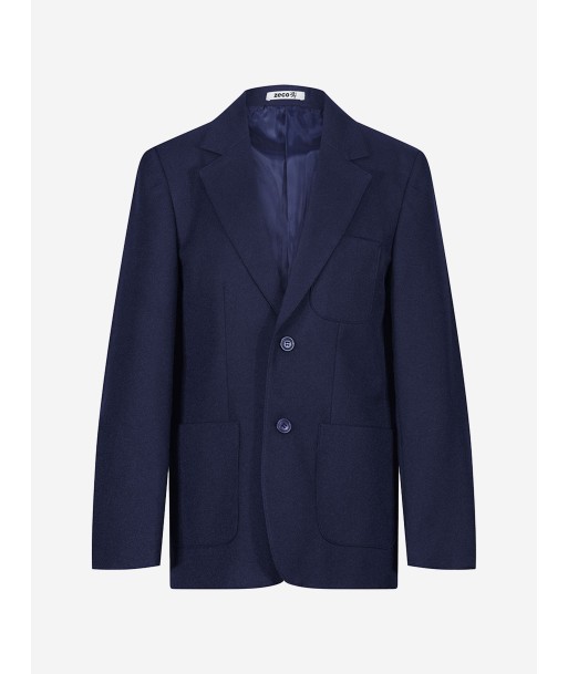 Zeco Kids School Blazer in Navy pas cher chine