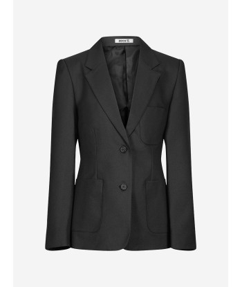 Zeco Girls School Fitted Eco Blazer in Black 50% de réduction en Octobre 2024