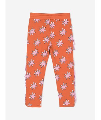 Stella McCartney Girls Fringed Joggers in Orange d'Europe débarque