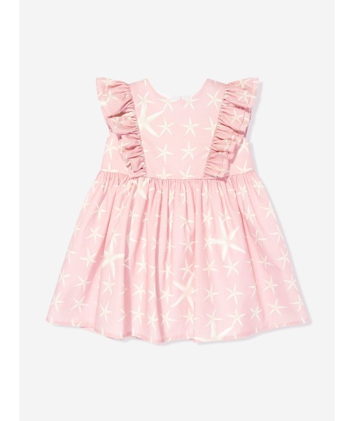 Versace Baby Girls Starfish Marina Dress in Pink soldes