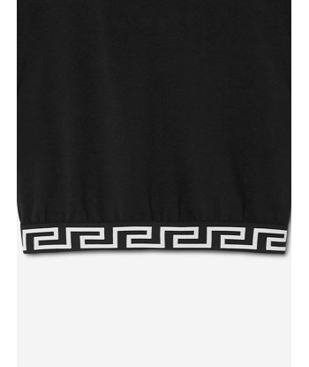 Versace Girls Medusa Logo T-Shirt in Black en ligne des produits 