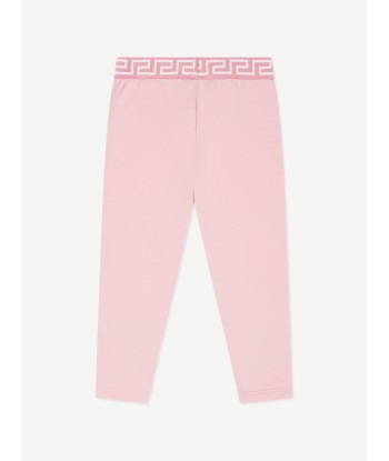 Versace Baby Girls Logo Leggings in Pink 2023