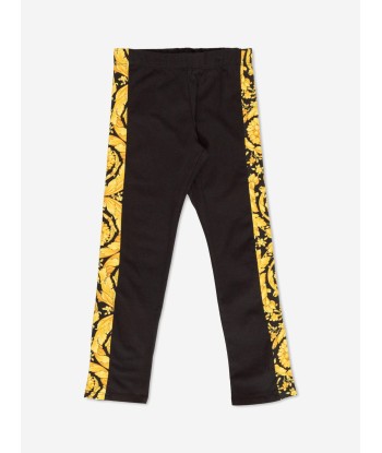 Versace Girls Logo Leggings in Black acheter