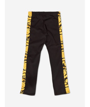 Versace Girls Logo Leggings in Black acheter