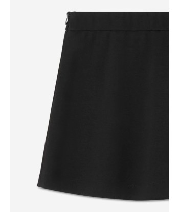 Versace Girls Punto Milano Skirt in Black livraison gratuite