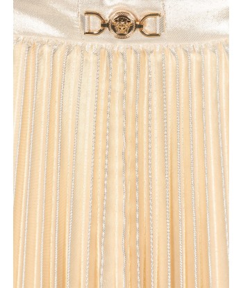 Versace Girls Pleated Skirt in Gold les ligaments