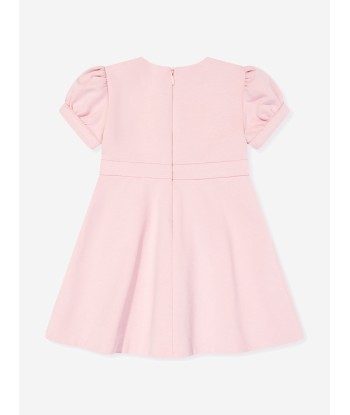 Versace Baby Girls Punto Milano Dress in Pink hantent personnes