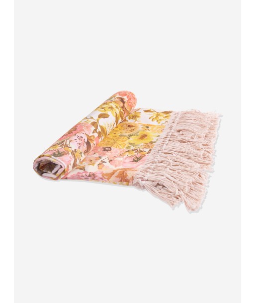 Zimmermann Girls Patch Floral Towel in Yellow Profitez des Offres !