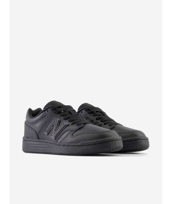 New Balance Boys 480 Trainers in Black basket pas cher