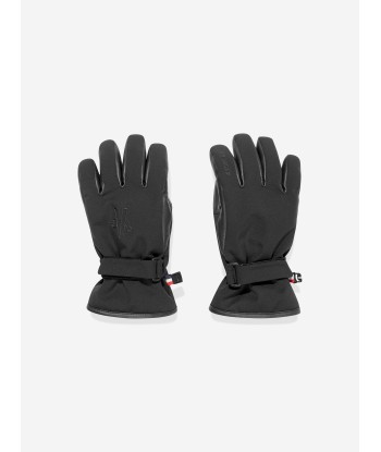 Moncler Enfant Kids Grenoble Gloves in Black ouvre sa boutique