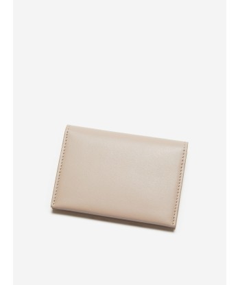 Acne Studios Kids Folded Leather Wallet in Beige (13.5cm) 50% de réduction en Octobre 2024