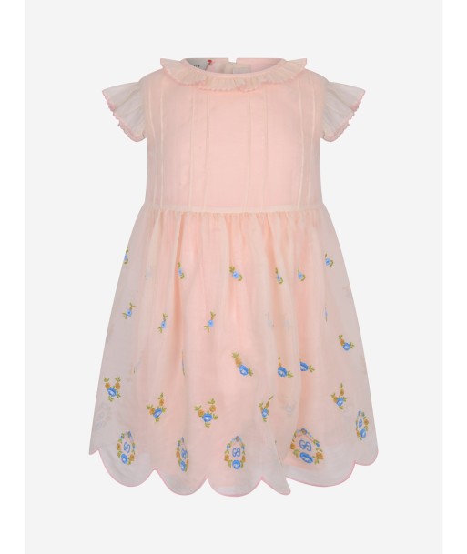 GUCCI Baby Girls Silk Organza Dress de l' environnement