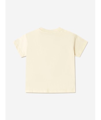 Gucci Baby Unisex Cotton Jersey Logo T-Shirt Par le système avancé 