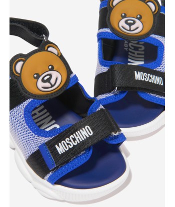 Moschino Boys Teddy Bear Logo Sandals Les magasins à Paris et en Île-de-France