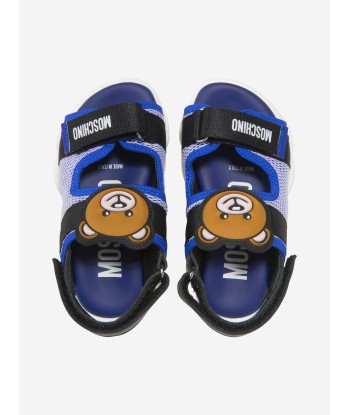 Moschino Boys Teddy Bear Logo Sandals Les magasins à Paris et en Île-de-France