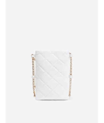 Valentino Girls Ocarina Crossbody Bag in White (19cm) français