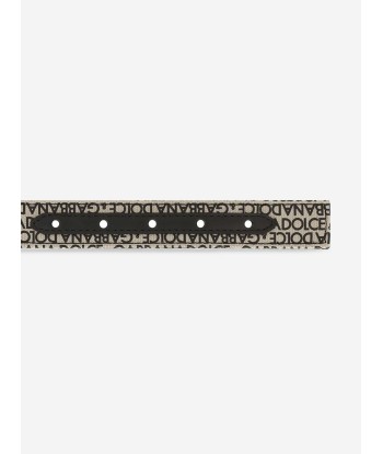 Dolce & Gabbana Boys Logo Belt in Beige france