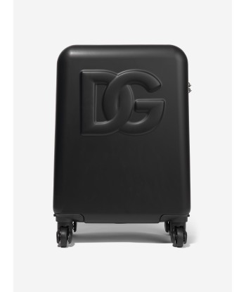 Dolce & Gabbana Boys Four Wheel Suitcase in Black (50cm) de France