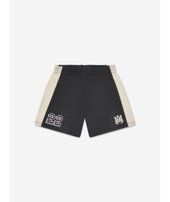 Amiri Kids MA Collegiate Shorts in Black les ligaments