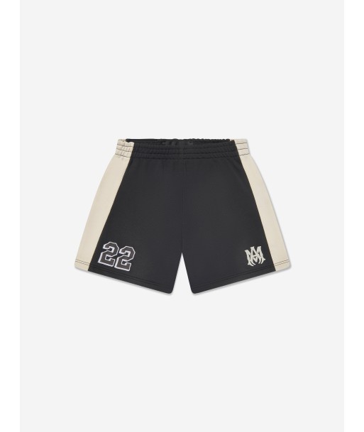 Amiri Kids MA Collegiate Shorts in Black les ligaments